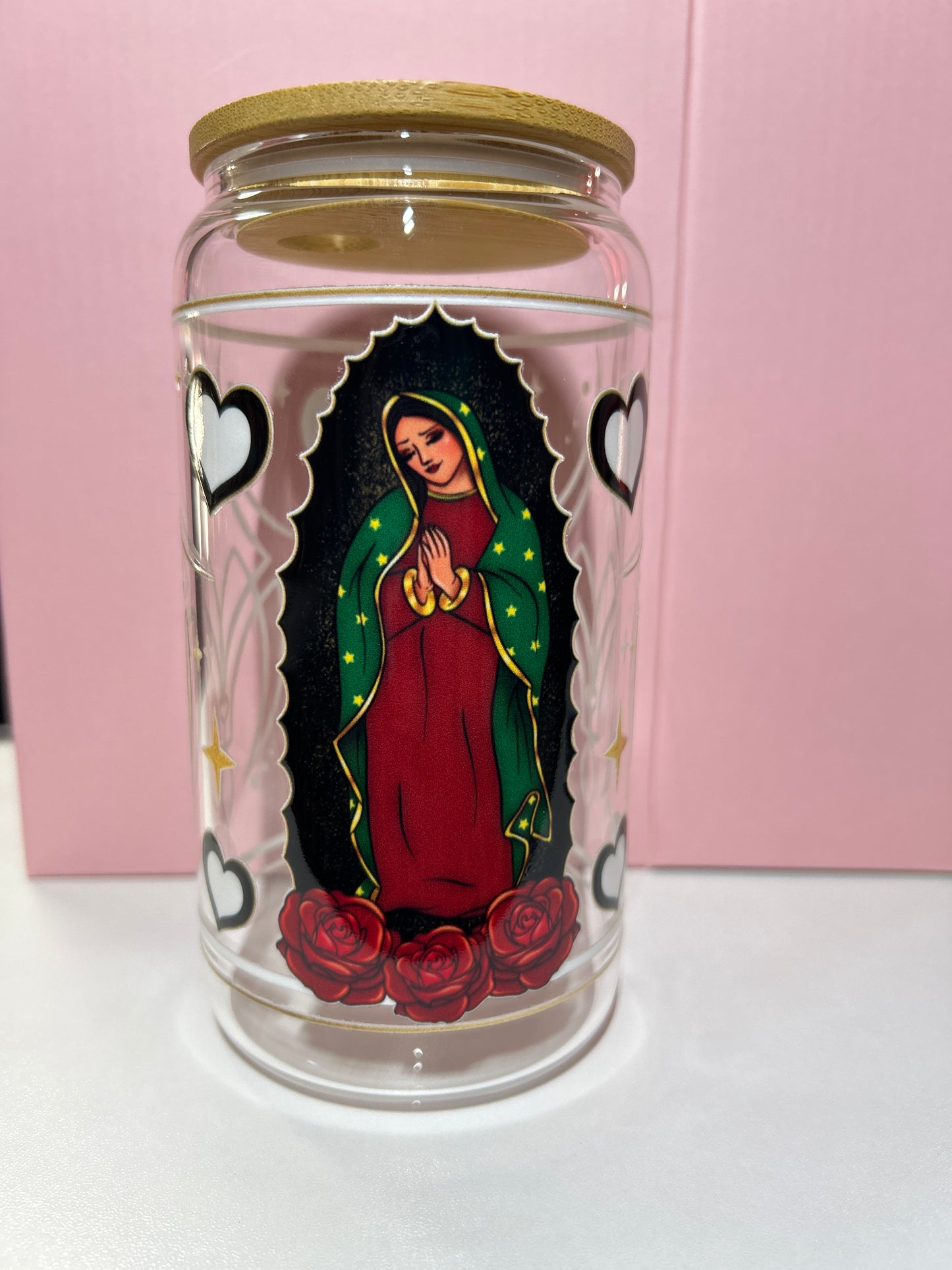 Guadalupe hearts & gold
