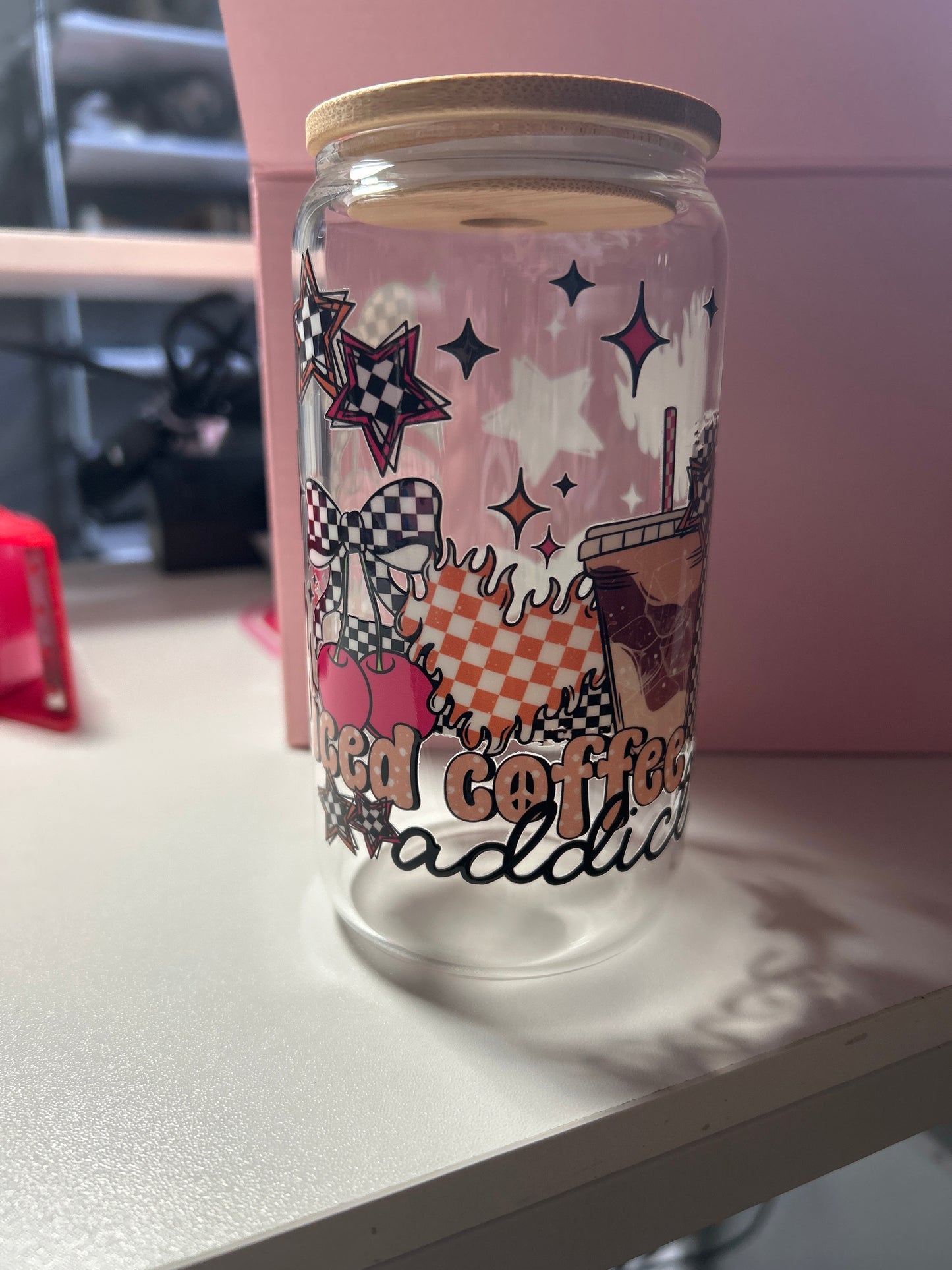 Iced coffee addict
