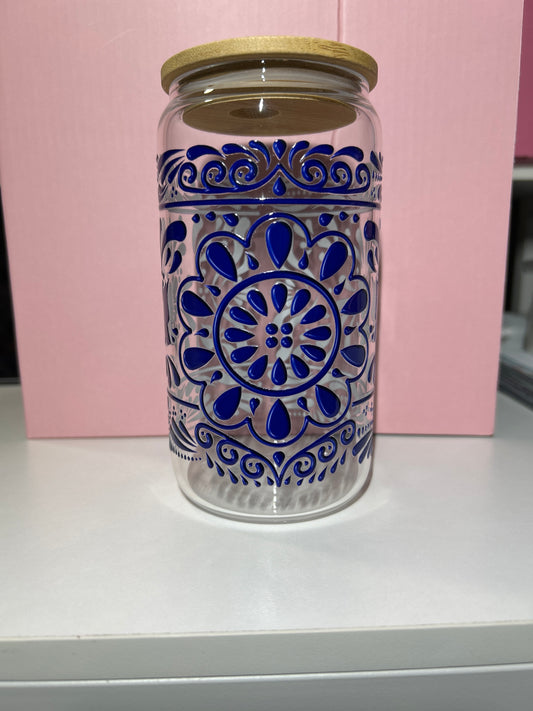 Blue traditional Talavera